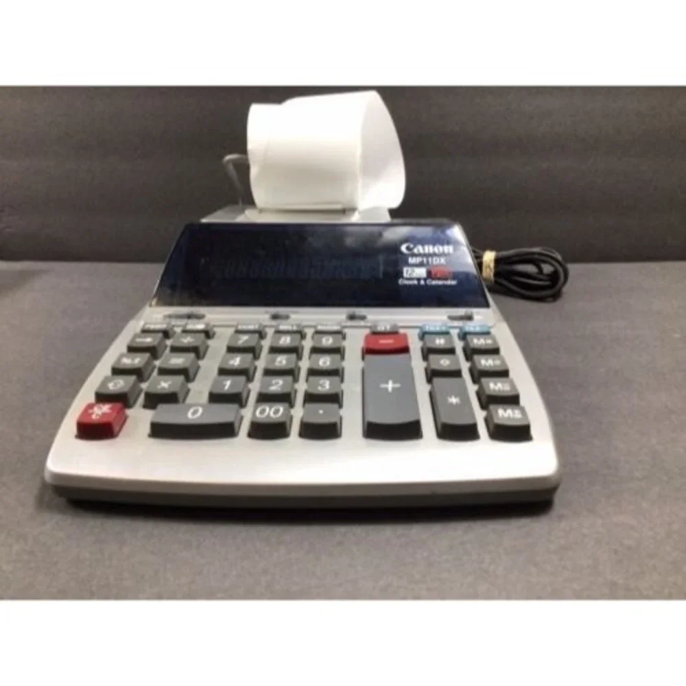 Calculator Canon MP11DX Printing /Clock And Calendar/Electronics